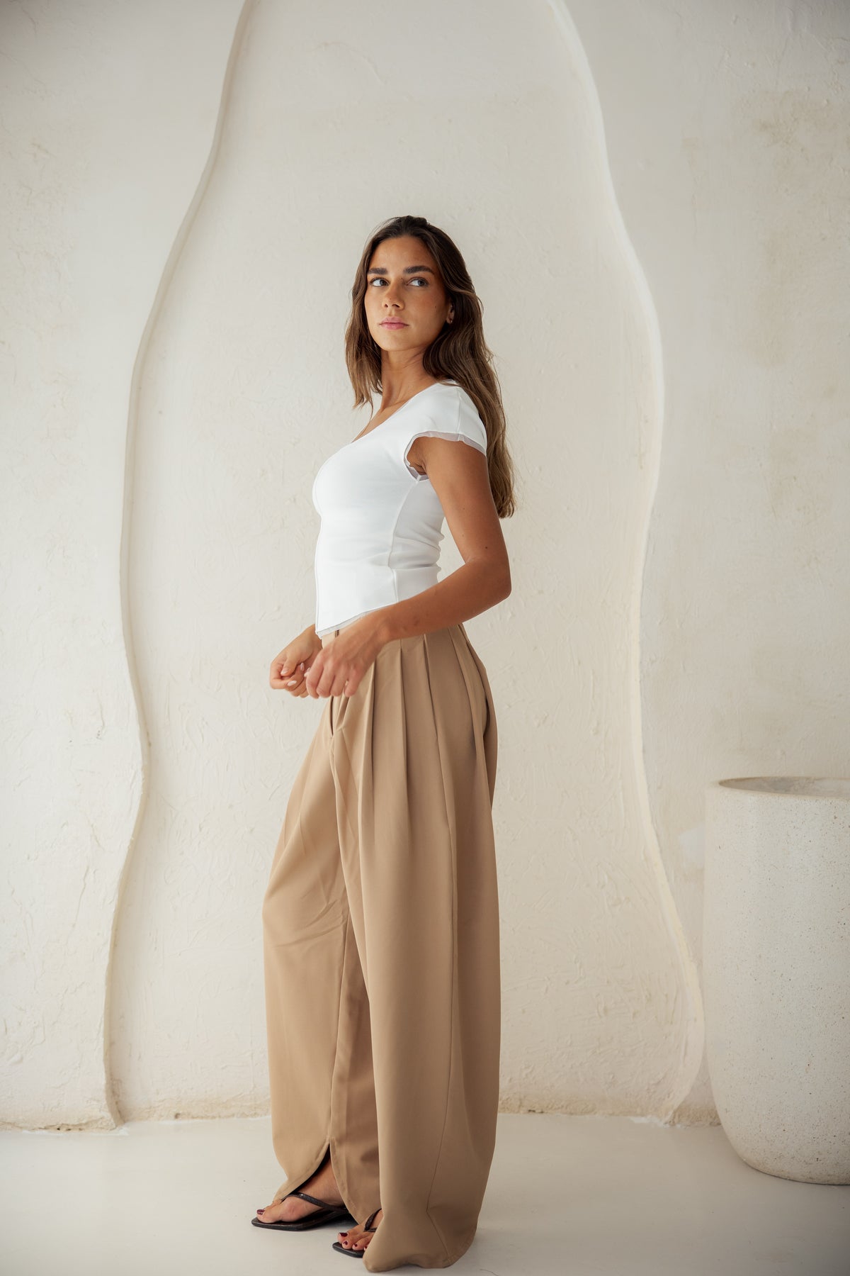 Arc Pants - Camel