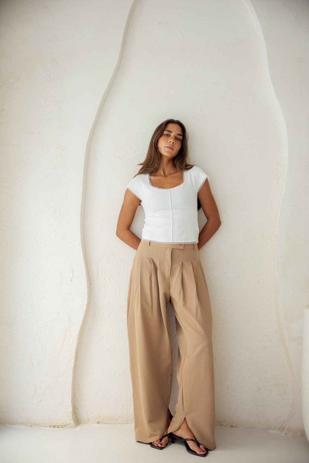 Arc Pants - Camel