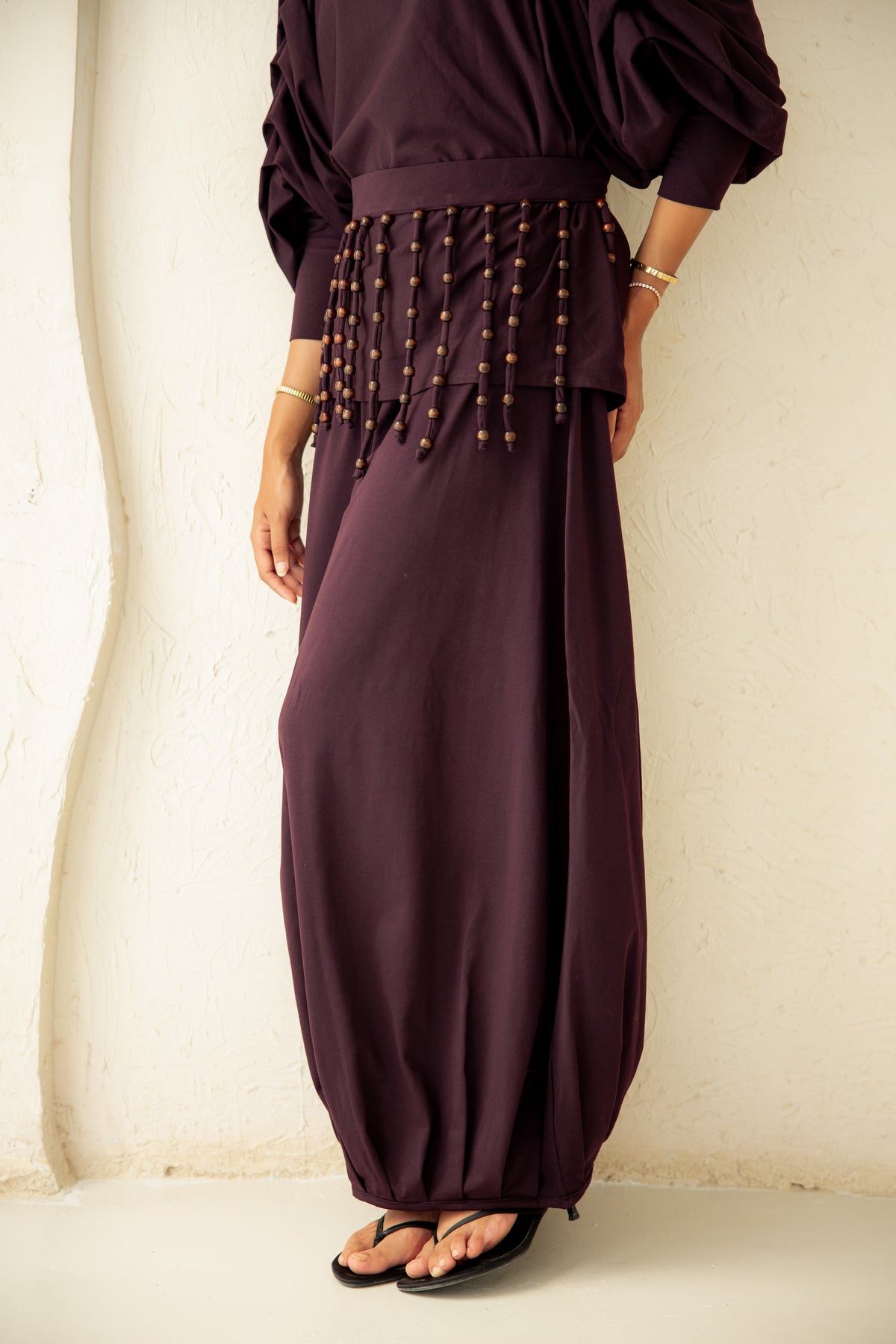 Diva Skirt Set - Plum