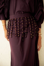 Diva Skirt Set - Plum