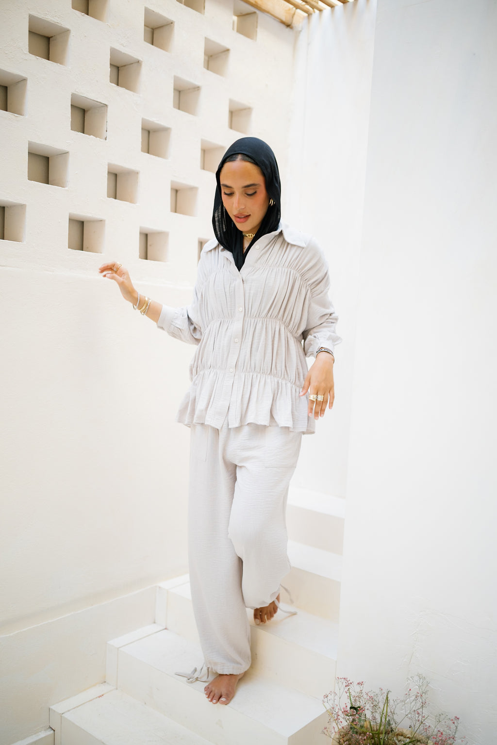 Whisper Pants - Icy Gray