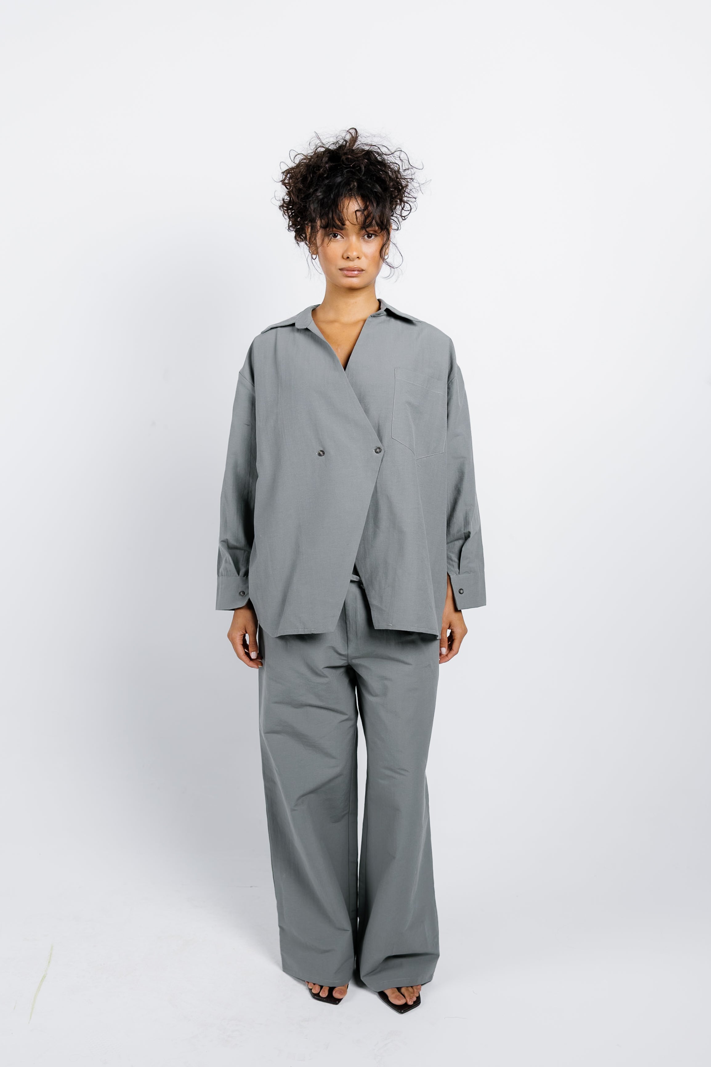 The Button Set - Dusty Olive