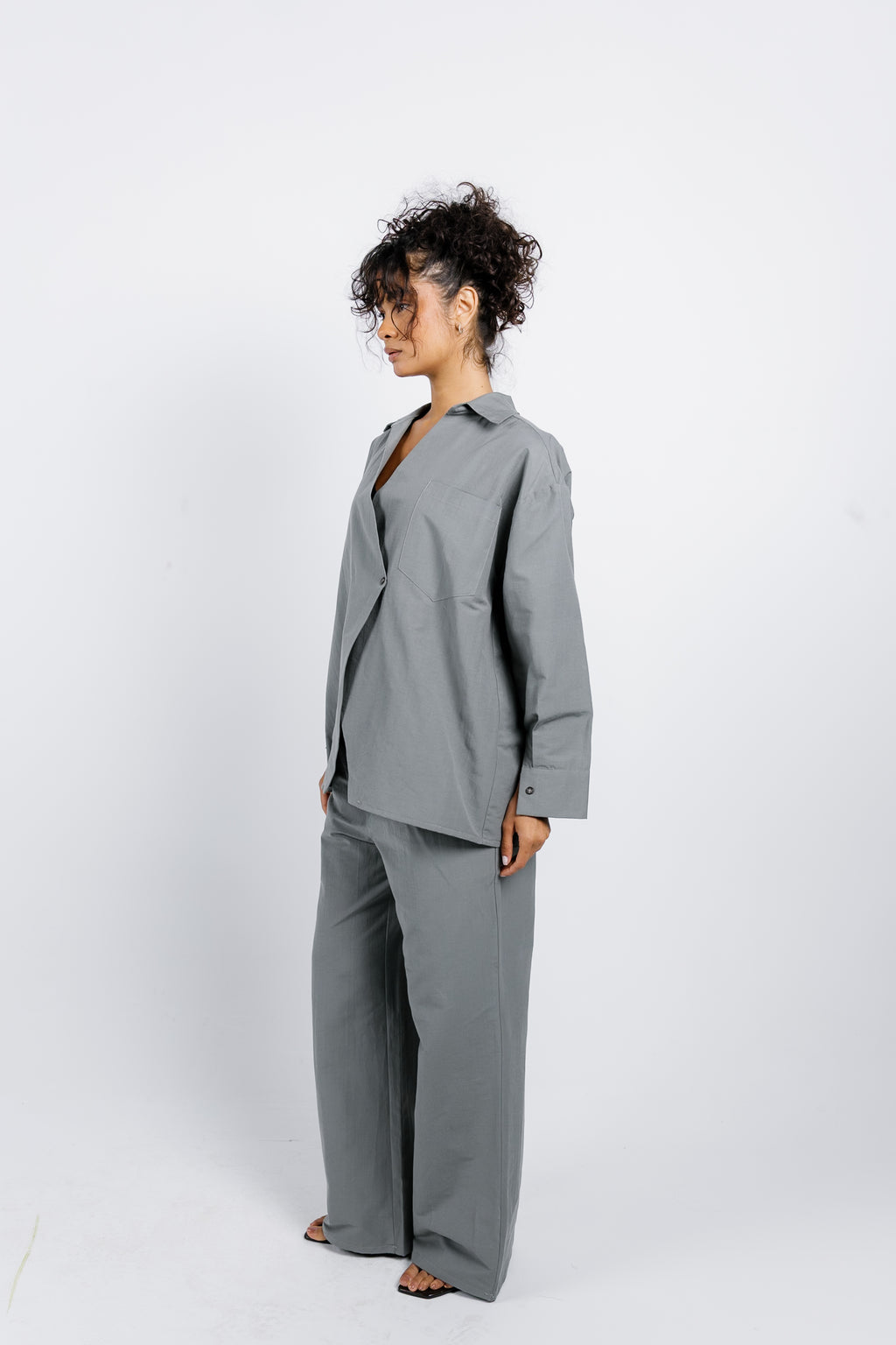 The Button Set - Dusty Olive