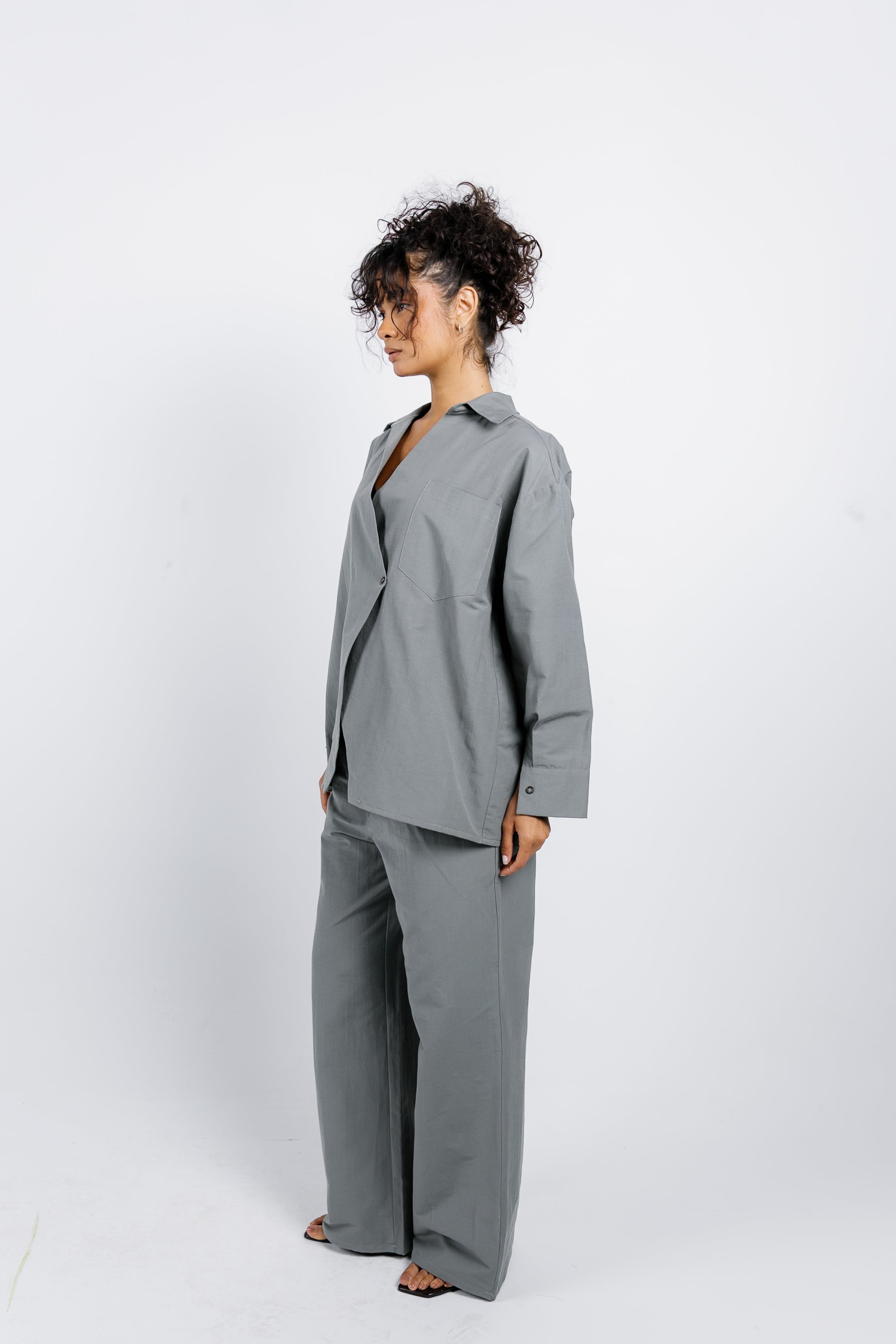 The Button Set - Dusty Olive