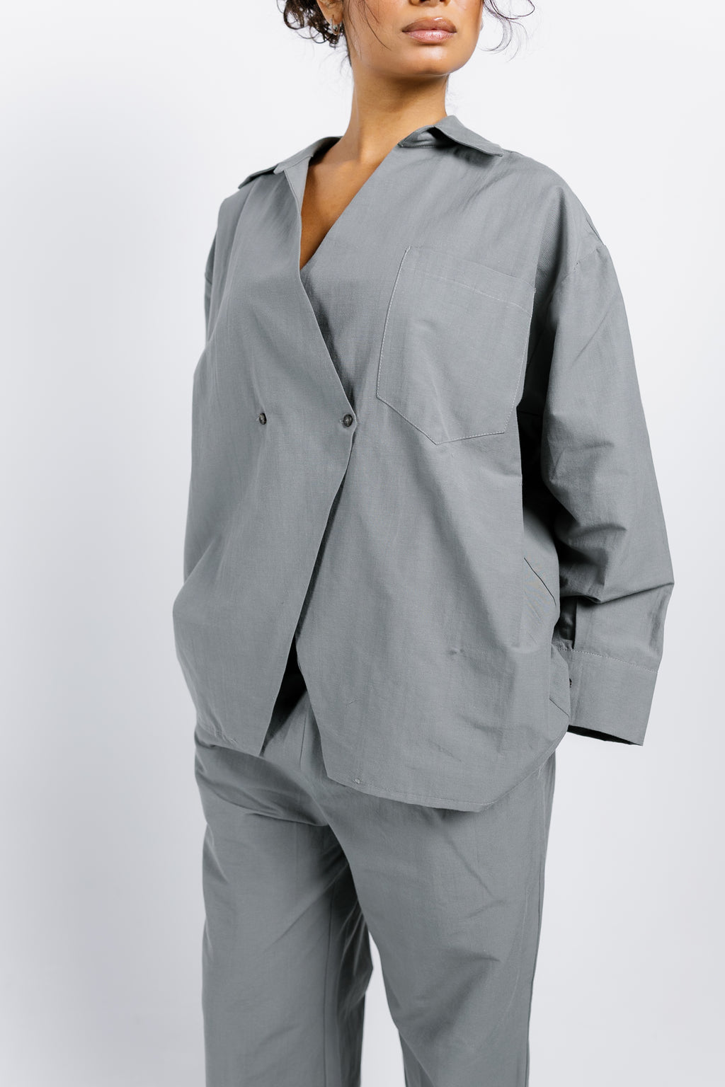 The Button Set - Dusty Olive