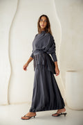 Diva Skirt Set - Gray