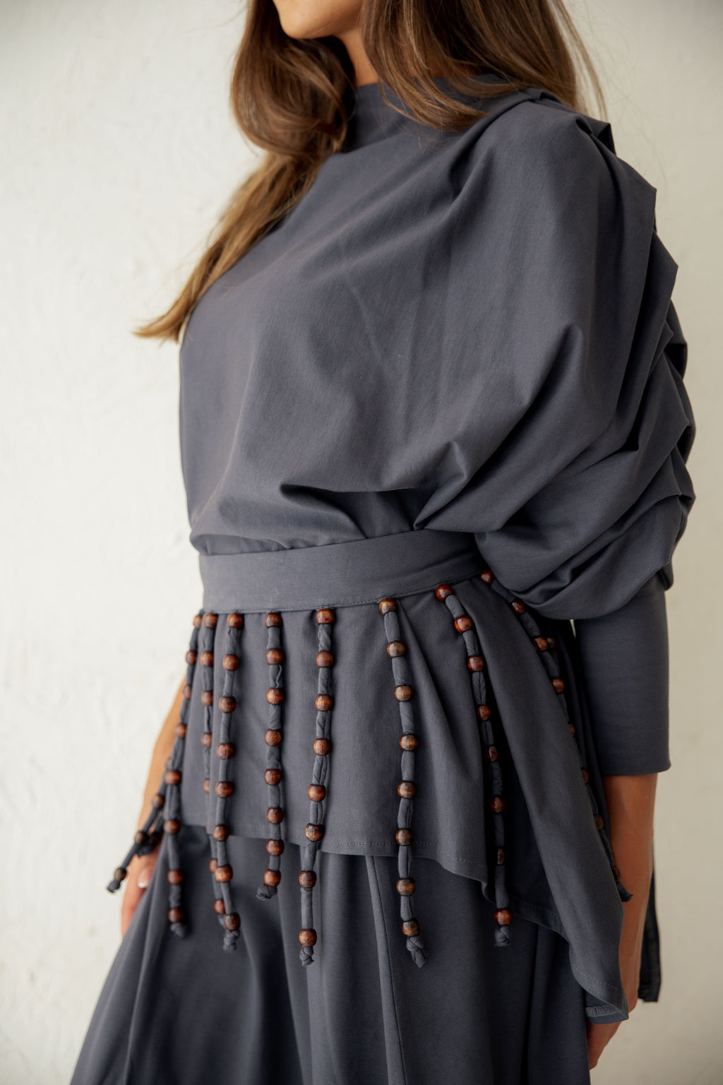 Diva Skirt Set - Gray