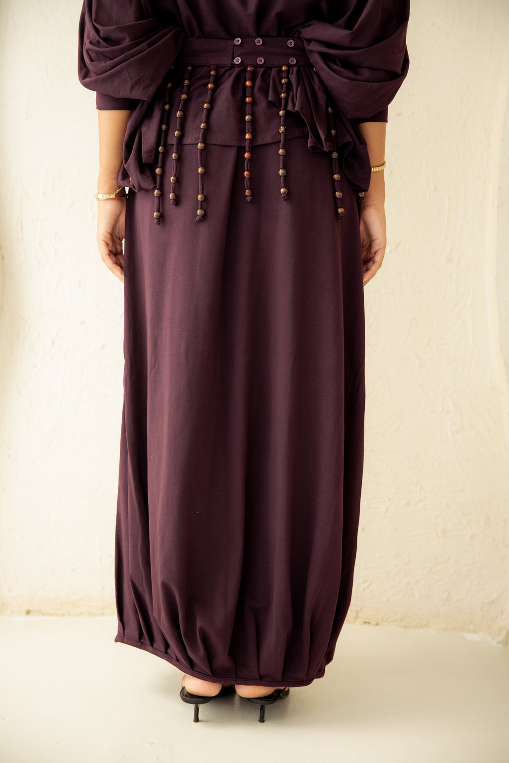 Diva Skirt Set - Plum