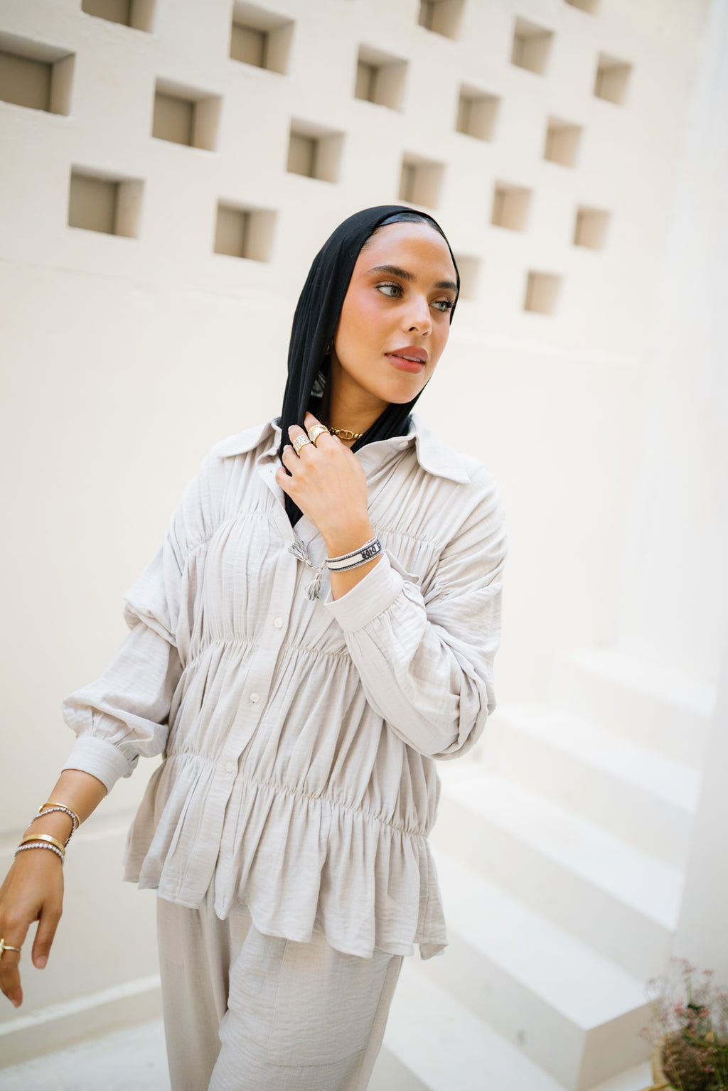 The Whisper Set - Icy Gray