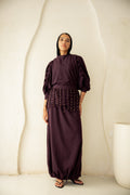 Diva Skirt Set - Plum
