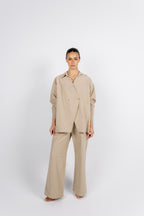The Button Set - Beige