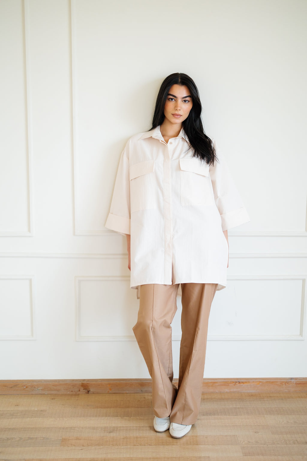 The Divide Shirt - Oat