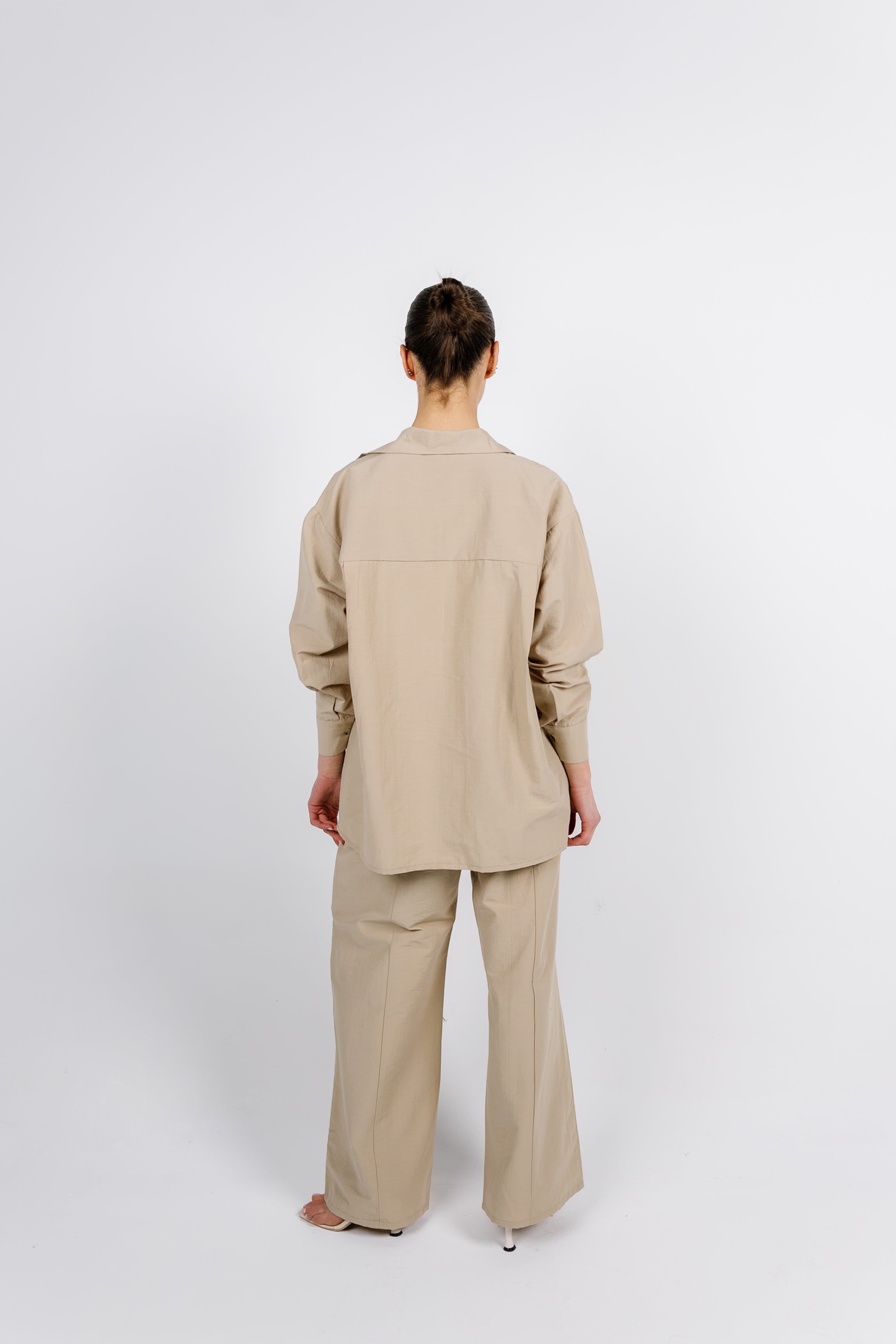 The Button Set - Beige