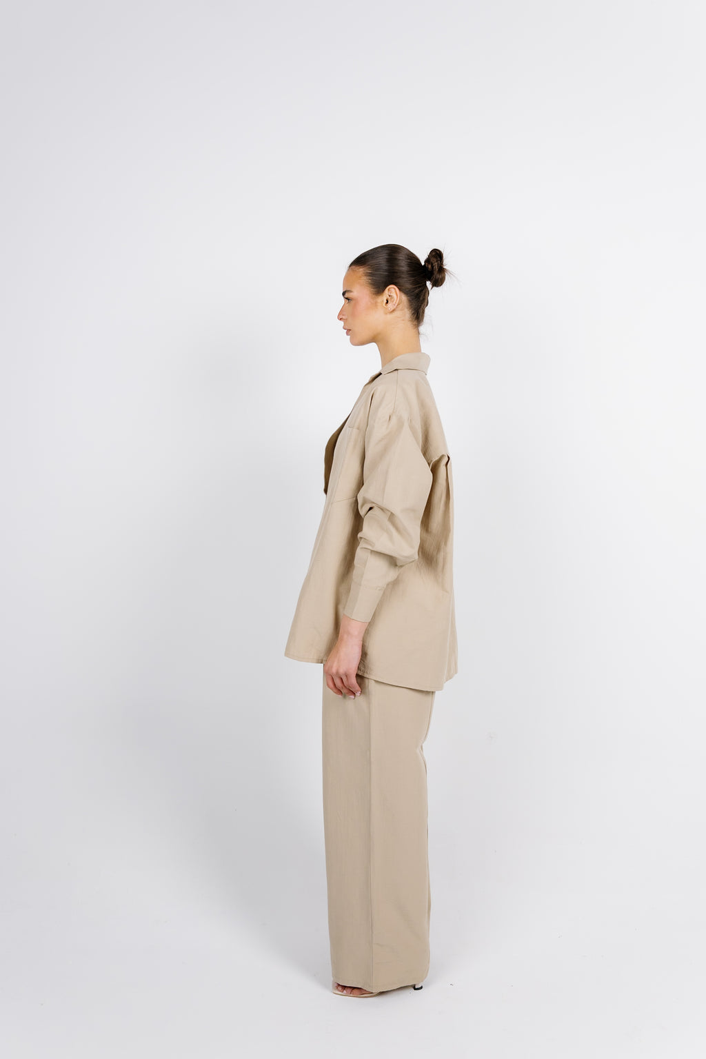The Button Set - Beige