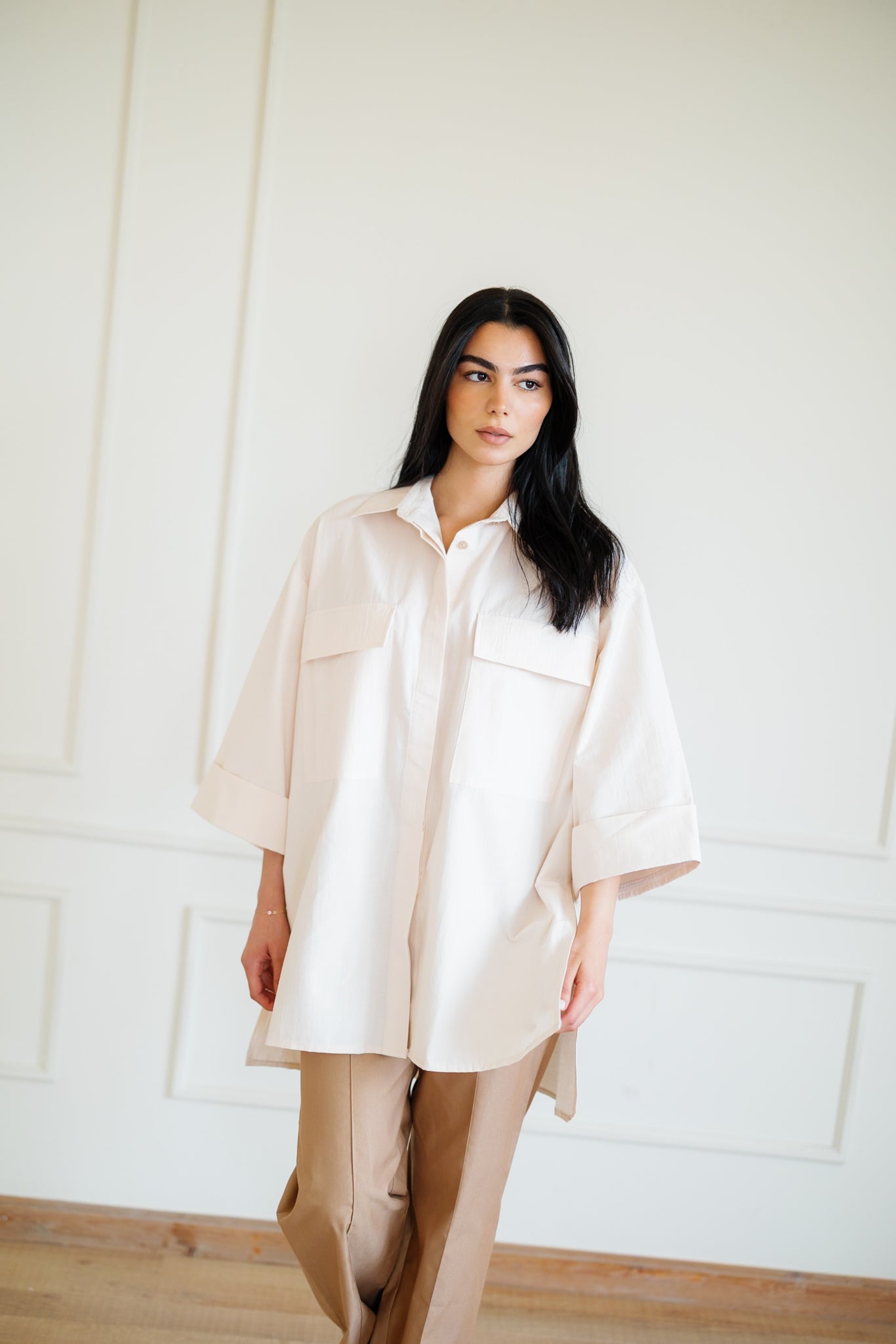 The Divide Shirt - Oat