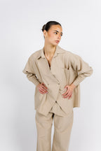 The Button Set - Beige
