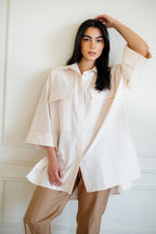 The Divide Shirt - Oat