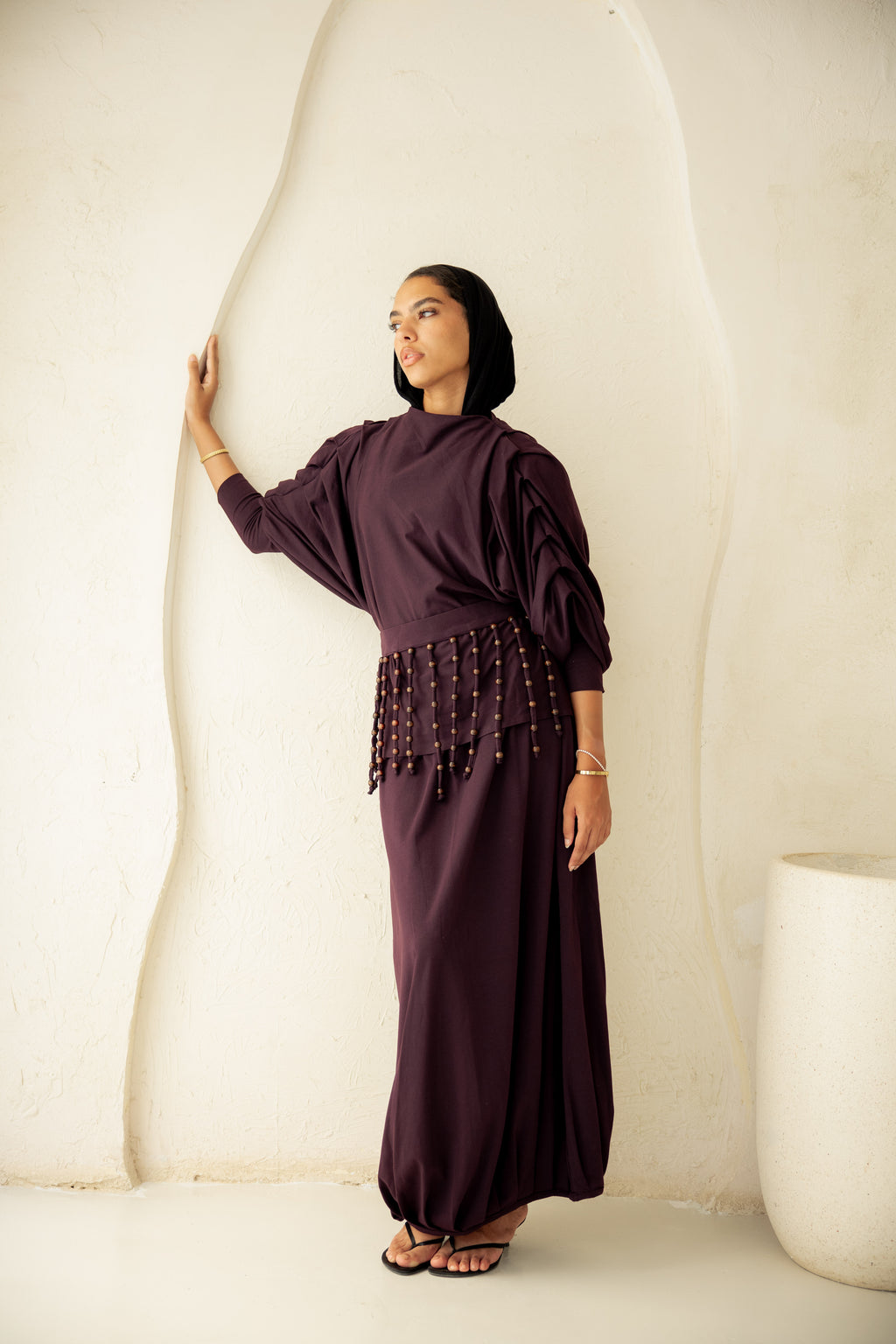 Diva Skirt Set - Plum