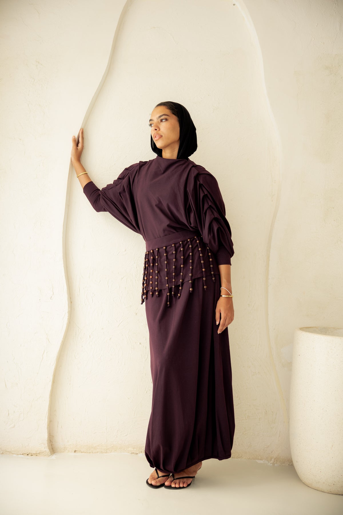 Diva Skirt Set - Plum