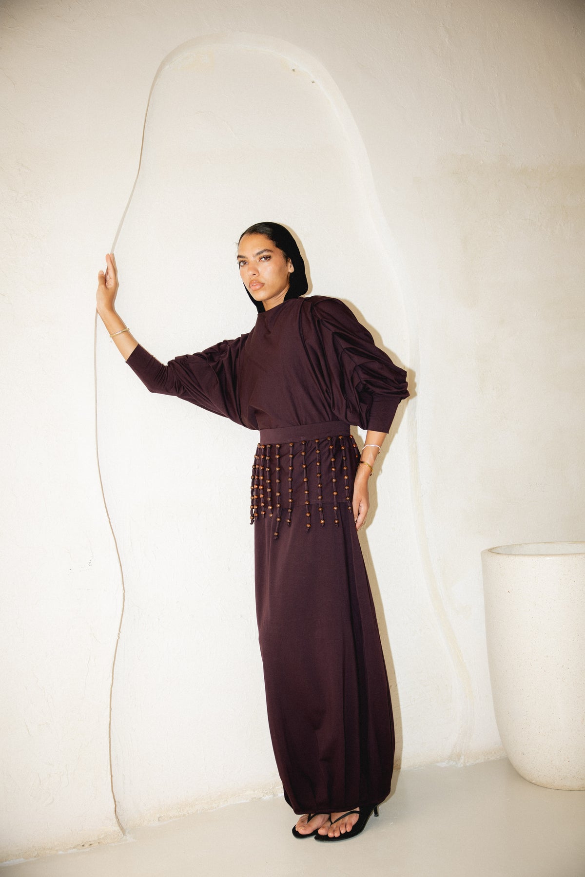 Diva Skirt Set - Plum