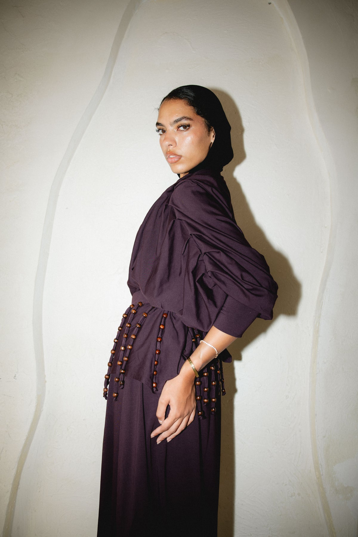Diva Skirt Set - Plum