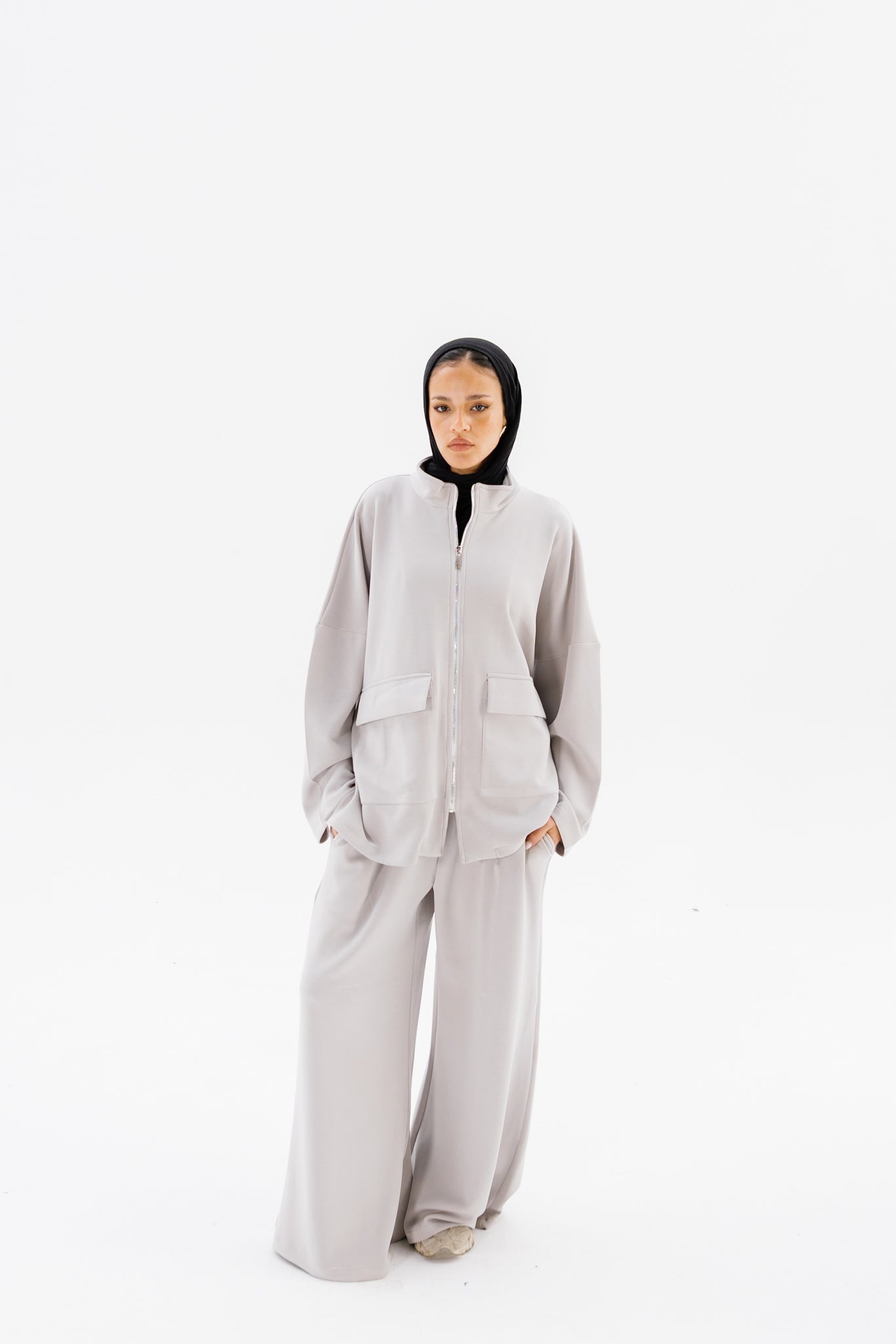 The Adjustable Lounge Set - Gray