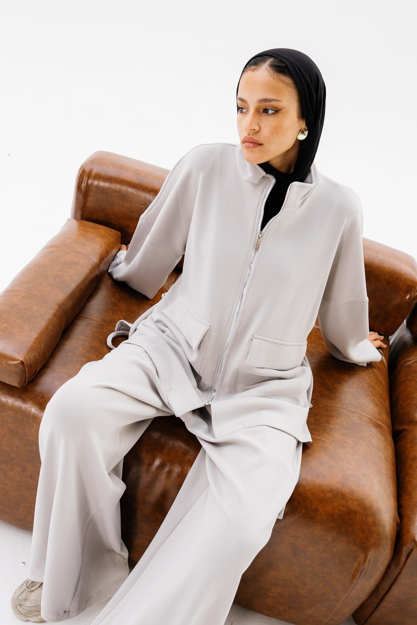 The Adjustable Lounge Set - Gray