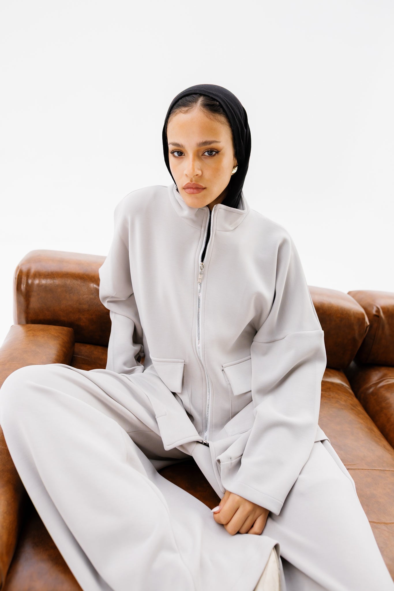 The Adjustable Lounge Set - Gray