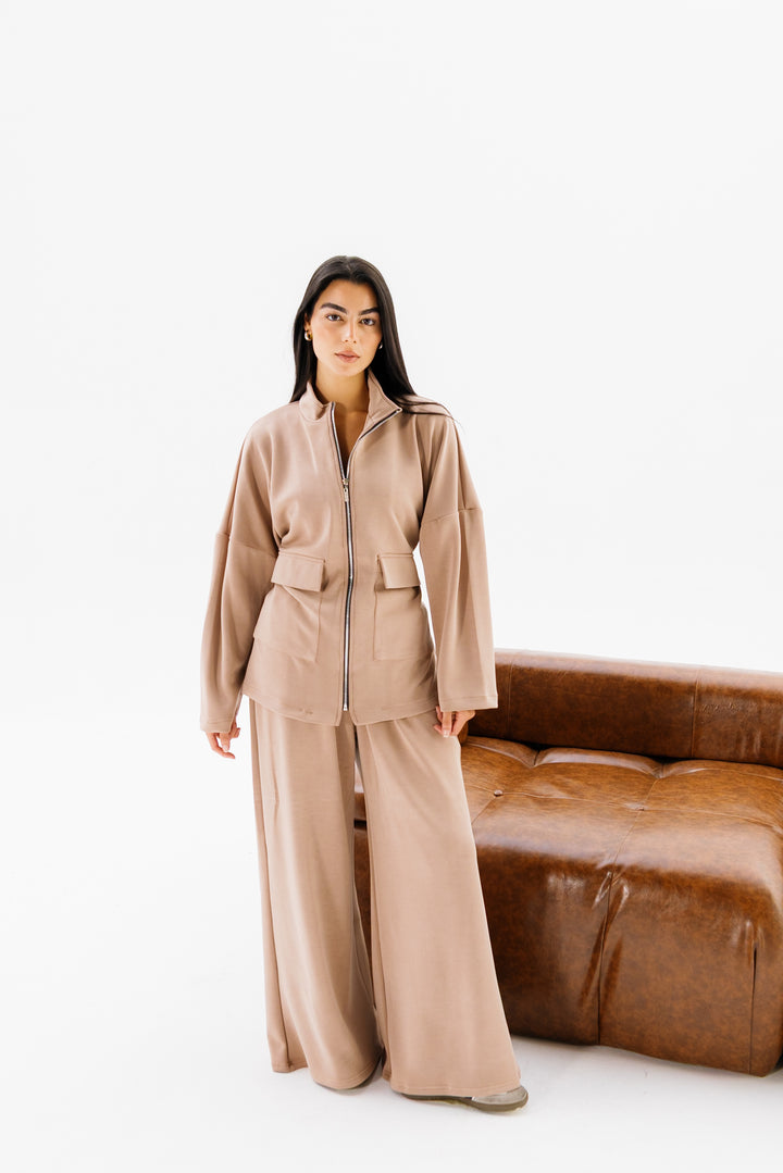 The Adjustable Lounge Set - Beige