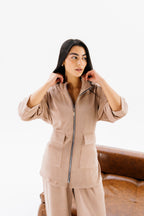 The Adjustable Lounge Set - Beige