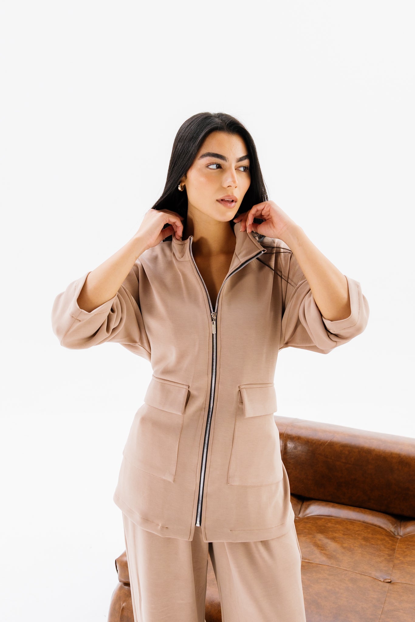 The Adjustable Lounge Set - Beige