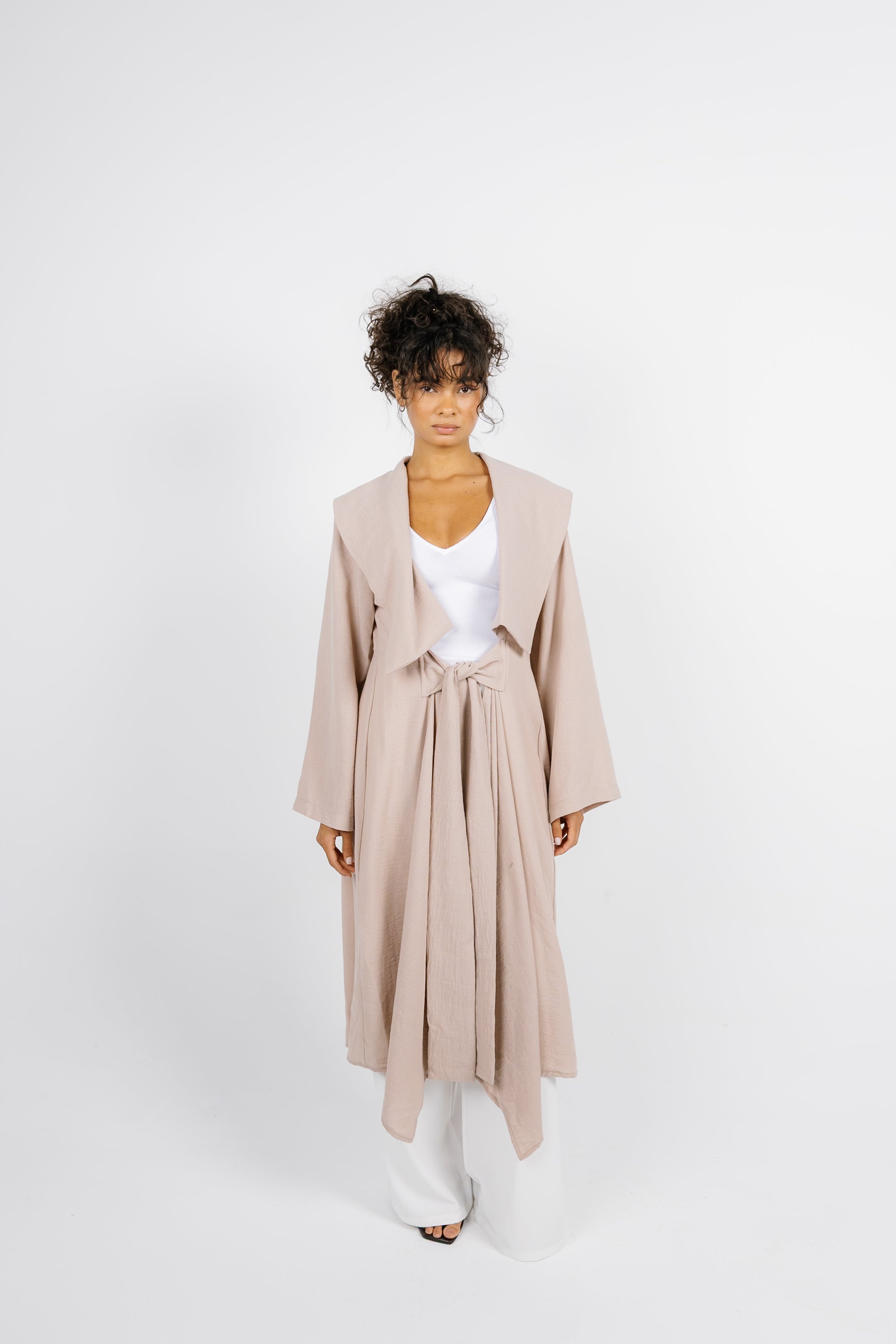Sway Wrap Shirt - Cashmere