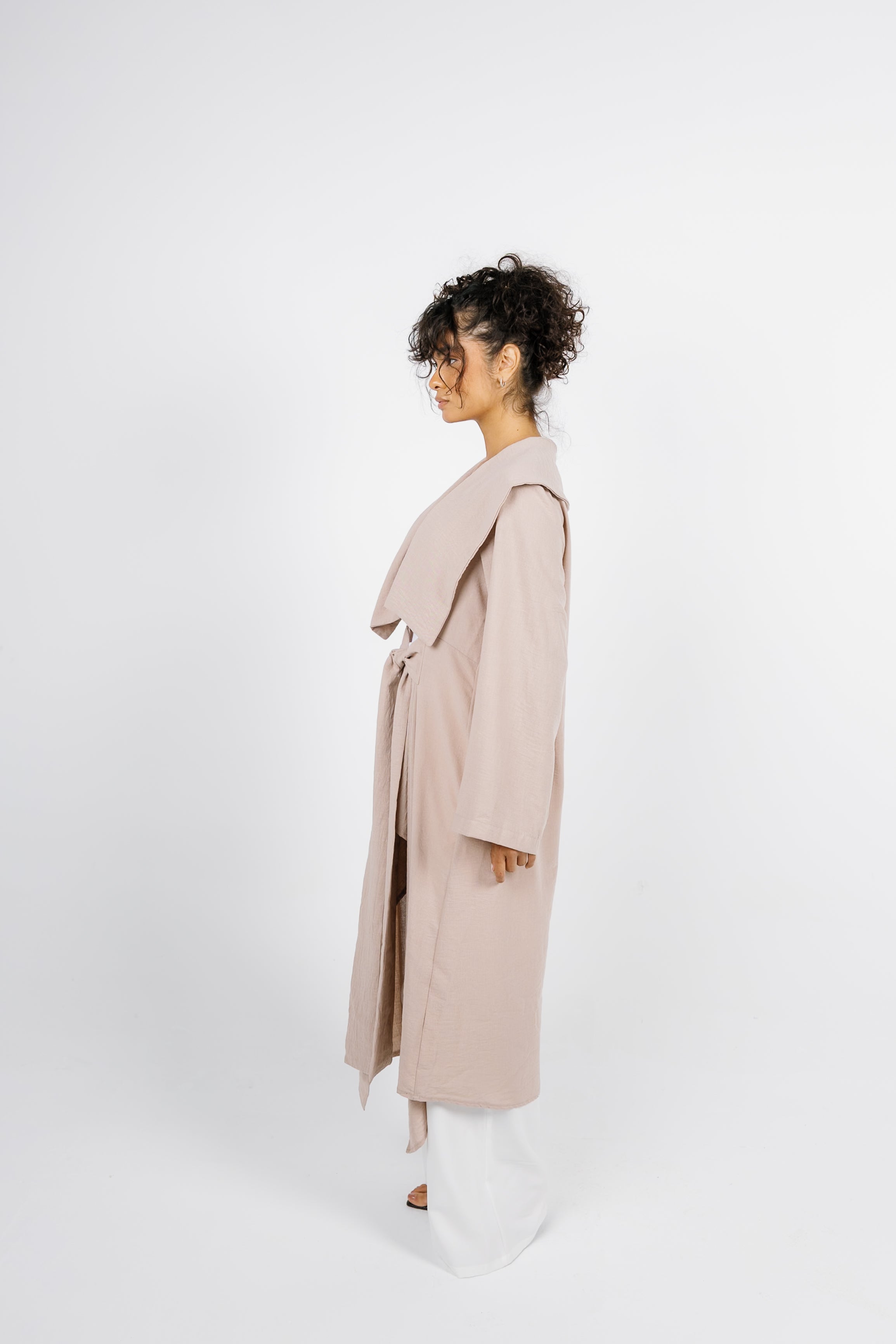 Sway Wrap Shirt - Cashmere