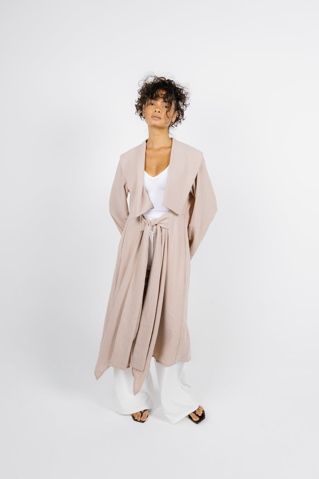 Sway Wrap Shirt - Cashmere