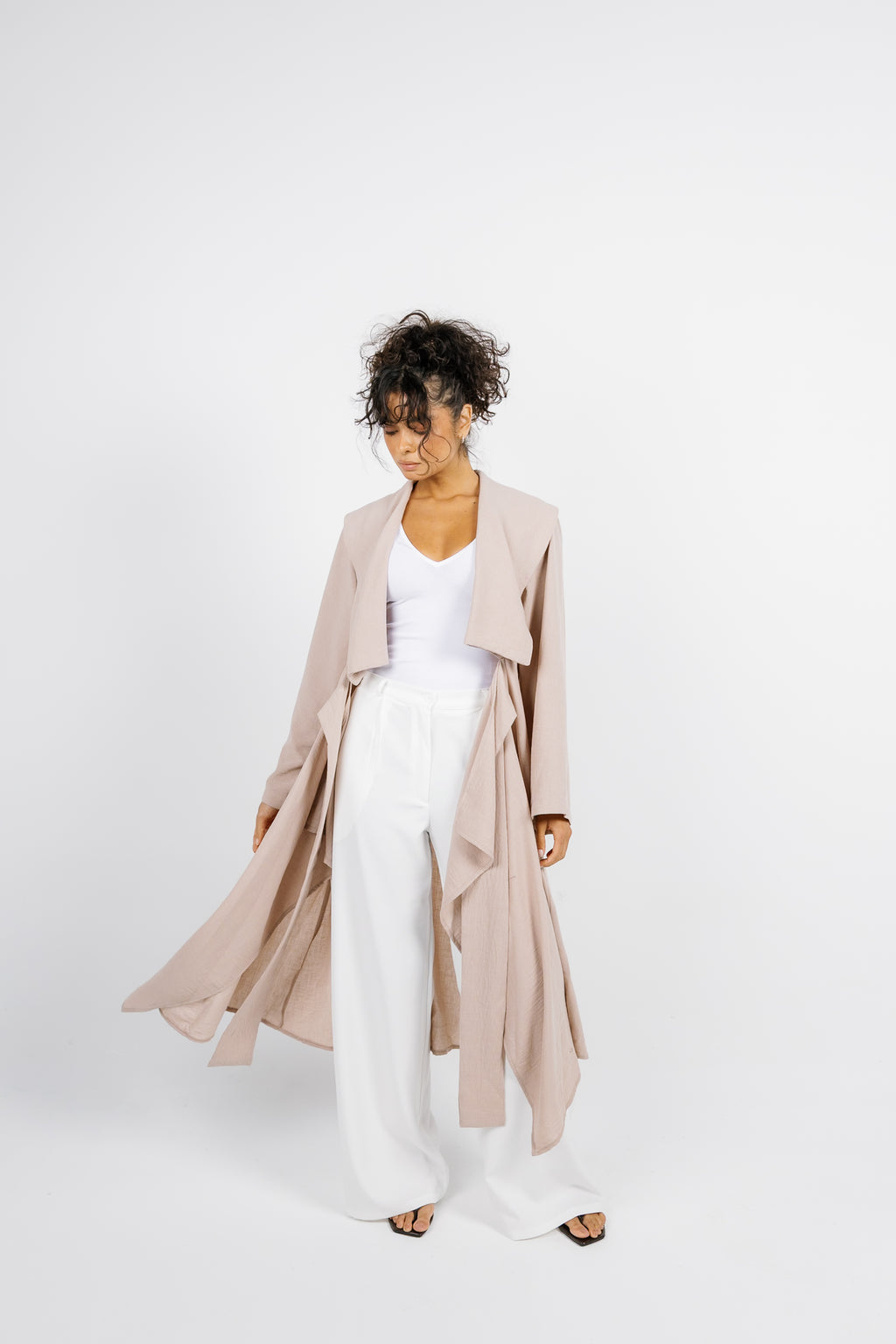 Sway Wrap Shirt - Cashmere
