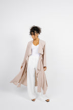 Sway Wrap Shirt - Cashmere