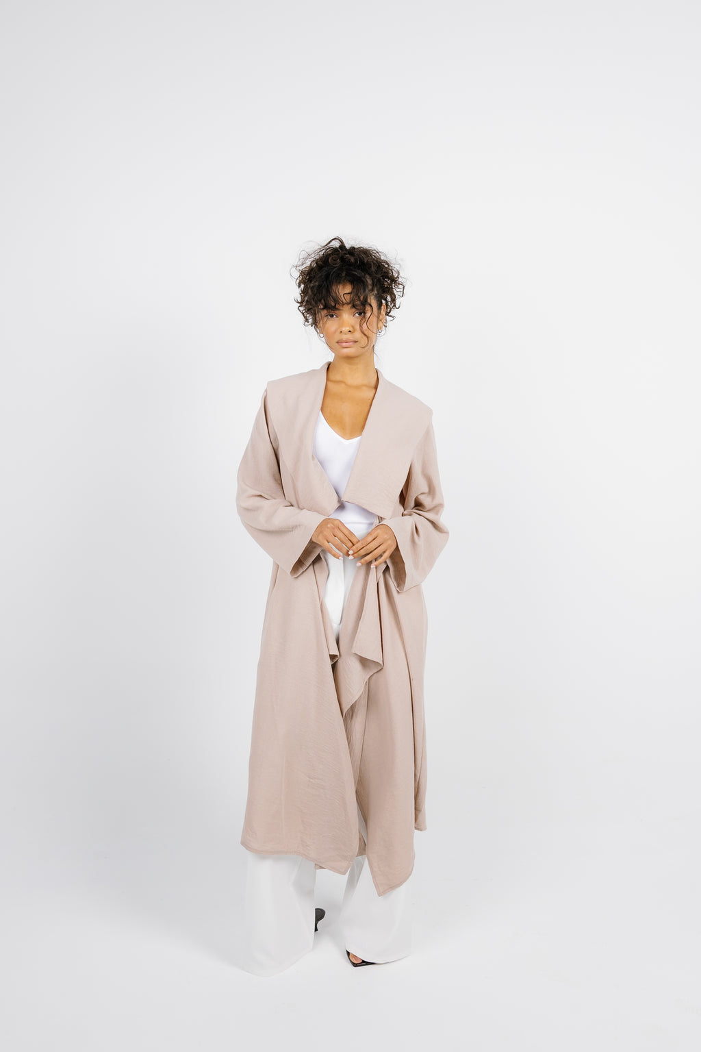 Sway Wrap Shirt - Cashmere