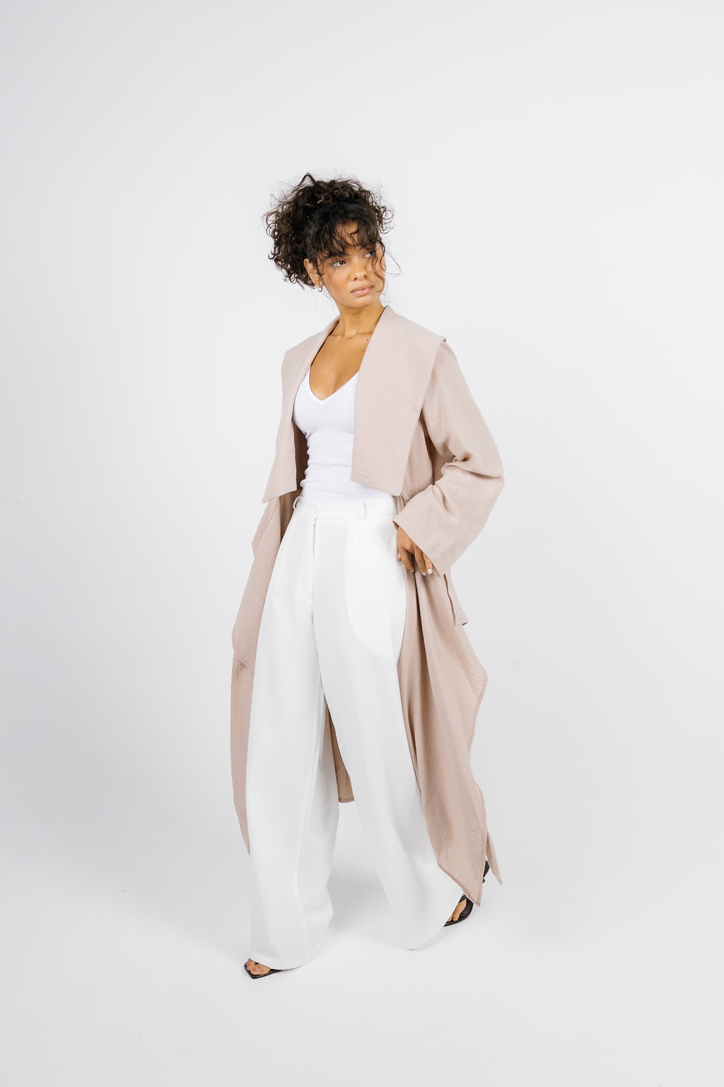 Sway Wrap Shirt - Cashmere