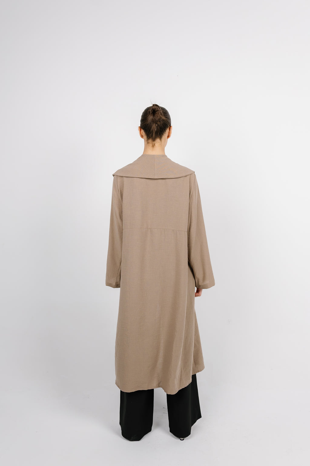 Sway Wrap Shirt - Coffee