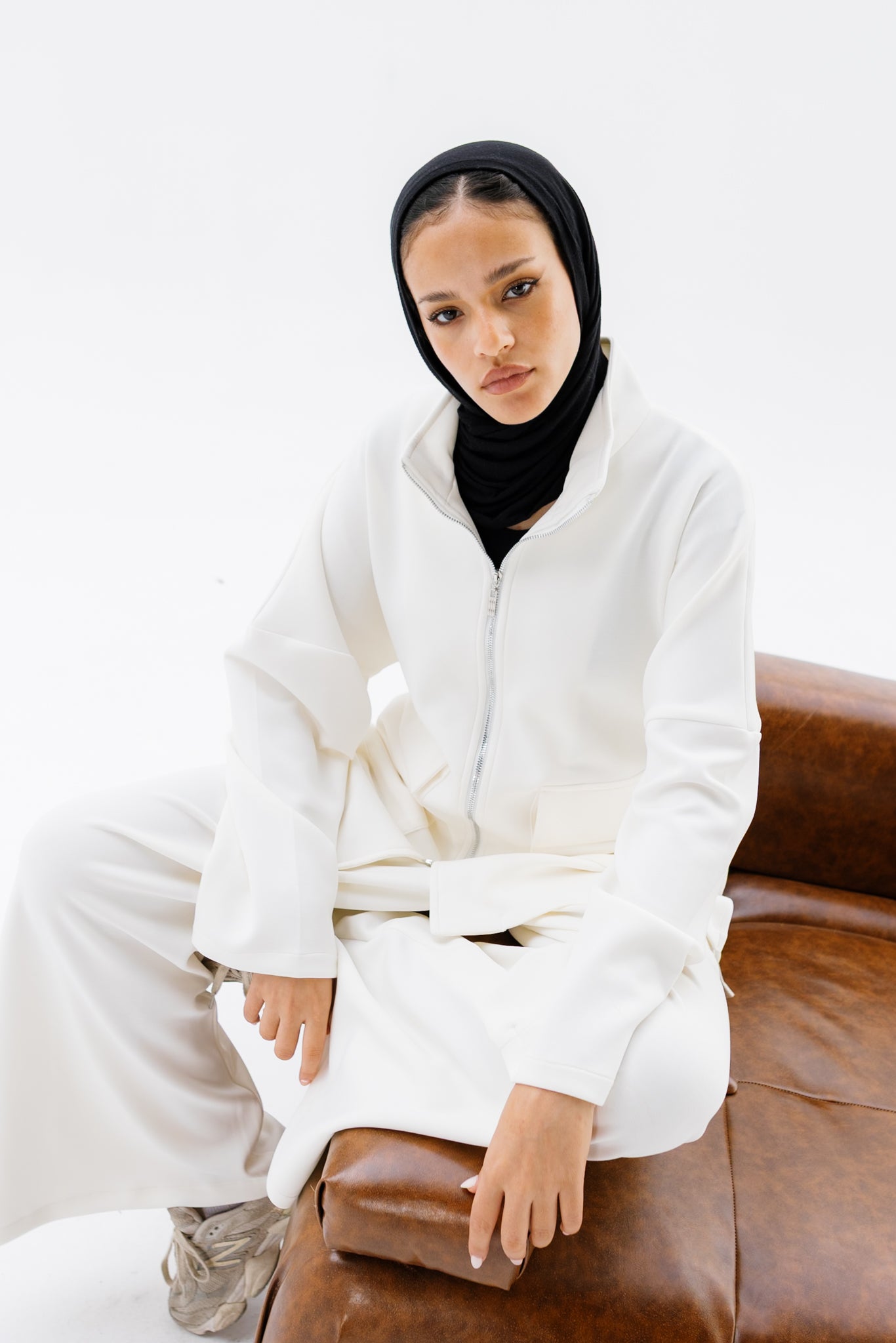 The Adjustable Lounge Set - White