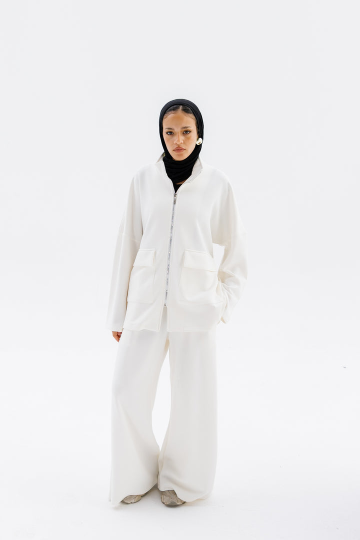 The Adjustable Lounge Set - White