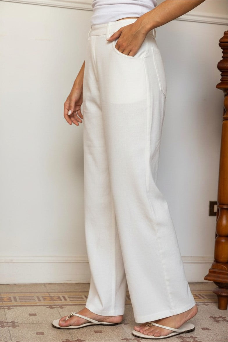 Écru Pants - Offwhite